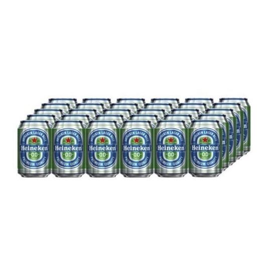 Imagen de Cerveza sin alcohol Heineken 0.0 pack de 24 latas de 330ml c/u