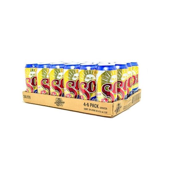 Imagen de Cerveza preparada Sol Clamato 24 pack de 473 ml c/u