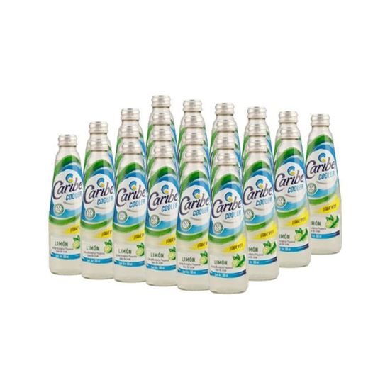 Imagen de Caribe Cooler sabor limón 24 botellas de 300 ml c/u