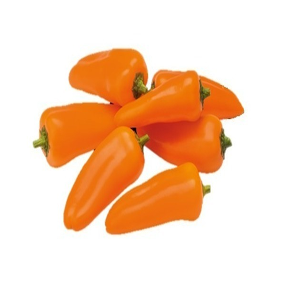 Imagen de Pimiento morrón baby naranja