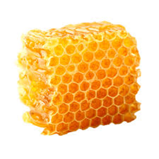 Imagen de Panal con miel de abeja natural grande en domo (450g aprox.)