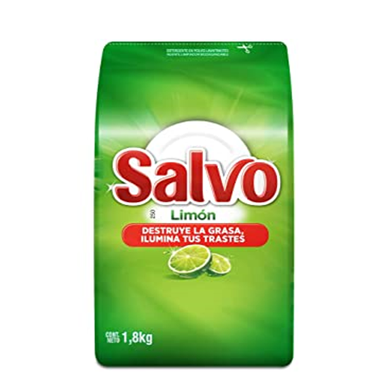 Imagen de Lavatrastes en polvo Salvo limón 1.8kg