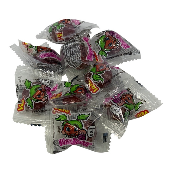 Imagen de Gomita sabor fresa cubierta de dulce picoso Vero PicaFresa a granel
