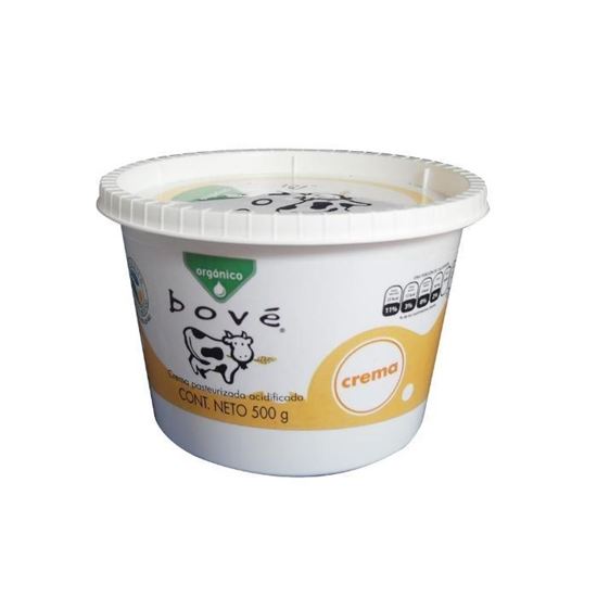 Imagen de Crema orgánica Bové tina 500g