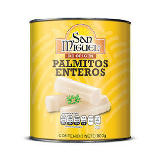 Imagen de Palmitos enteros San Miguel en lata 800g