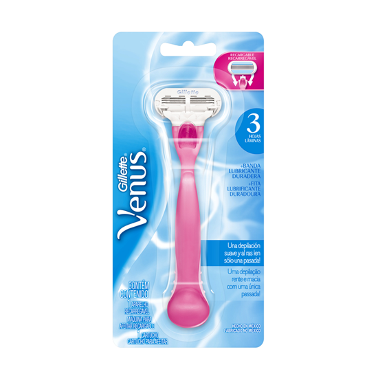 Imagen de Rastrillo Gillette venus rosa 1 pz