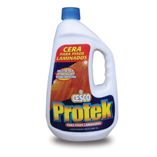 Imagen de Cera para piso laminado Cesco Protek 980 ml