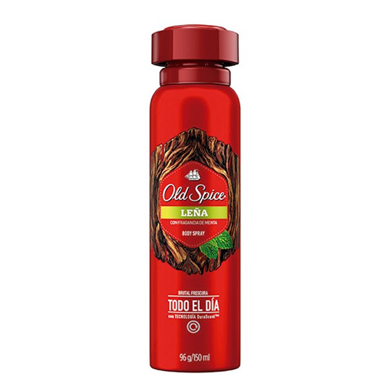 Imagen de Spray antitranspirante para hombre Old Spice Leña con fragrancia de menta 48h 93g (150ml)