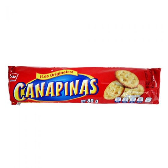 Imagen de Galletas Canapinas sabor mantequilla 80 g