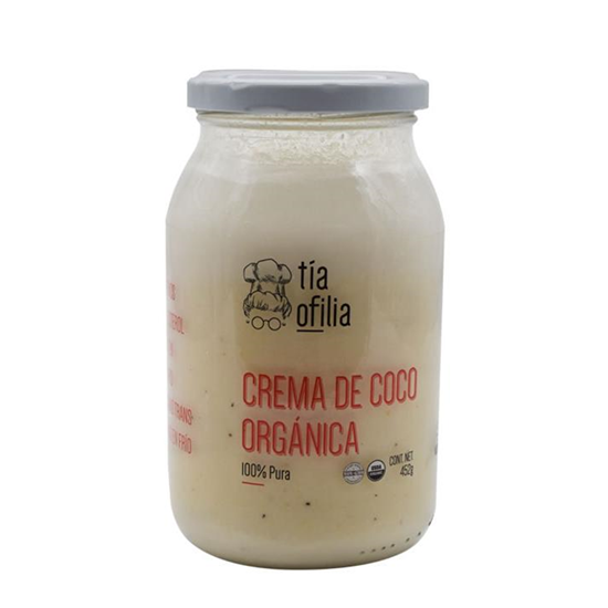 Imagen de Crema de coco orgánica Tía Ofilia 452g