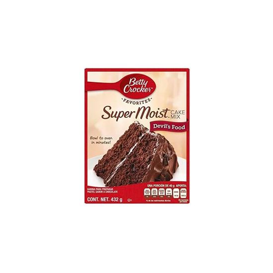 Imagen de Harina para pastel chocolate obscuro Betty Crocker 375g