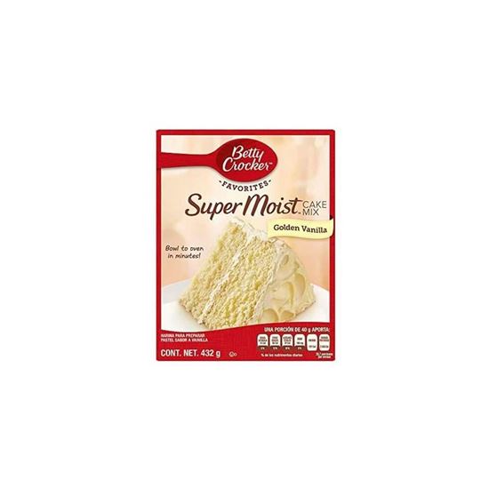 Imagen de Harina para preparar pastel sabor golden vainilla Betty Crocker 375g
