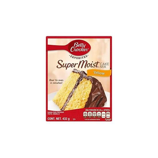 Imagen de Harina Yellow Cake vainilla Betty Crocker 375g
