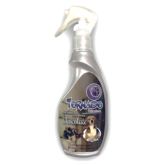 Imagen de Locion Tornado para perro aroma chocolate 250 ml