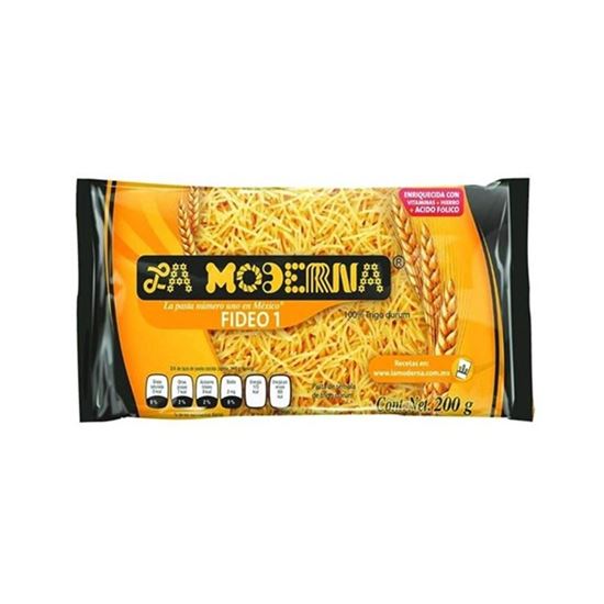 Imagen de Pasta fideo N°1 La Moderna 200g