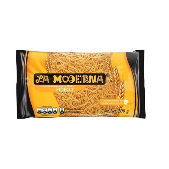 Imagen de Pasta fideo N°2 La Moderna 200g