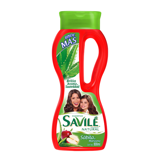 Imagen de Shampoo Savilé sabila y manzana 750 ml
