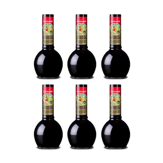 Imagen de Vinagre balsamico Carbonell caja con 6 piezas 250 ml c/u