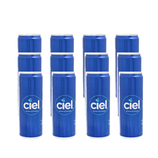 Imagen de Agua mineral Ciel 12 latas de 355ml c/u