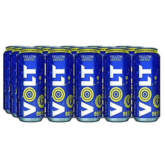 Imagen de Bebida energizante VOLT yellow energy paquete con 15 pzas de 473 ml c/u