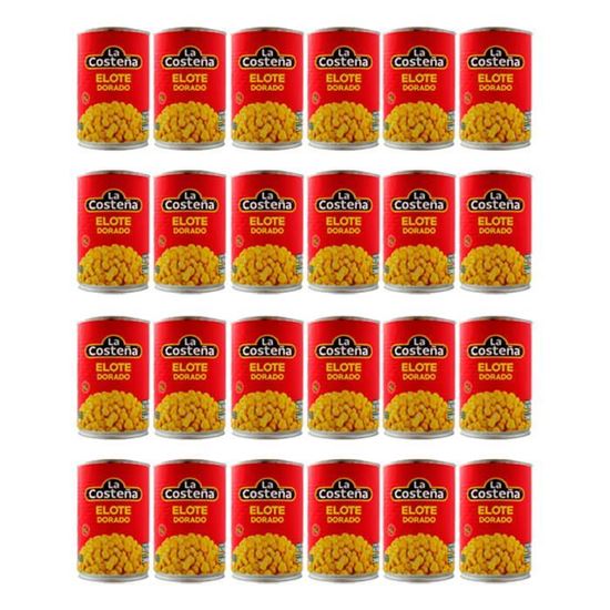 Imagen de Elote La Costeña caja con 24 piezas 410g c/u