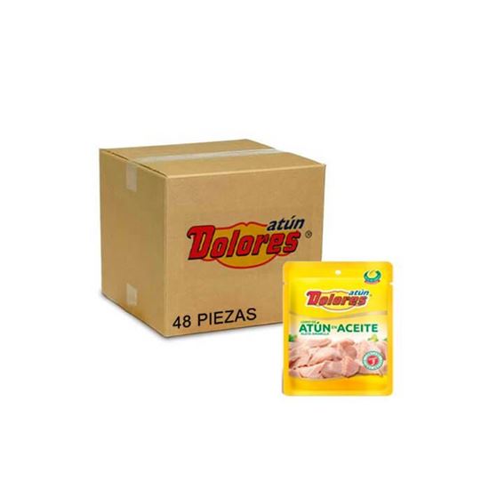 Imagen de Atún en aceite bolsa Dolores caja con 48 piezas 78 g c/u