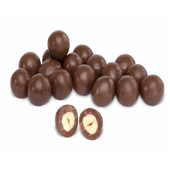 Imagen de Avellana cubierta con chocolate con leche a granel