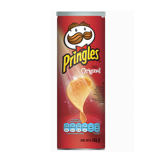 Imagen de Papas Pringles sabor original 124g