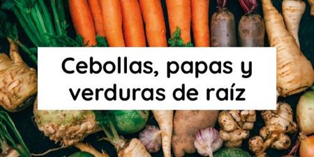 Imagen de la categoría Cebollas, papas y verduras de raíz