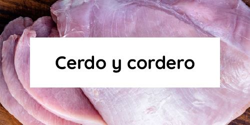 Ver productos en categoría Cerdo y cordero