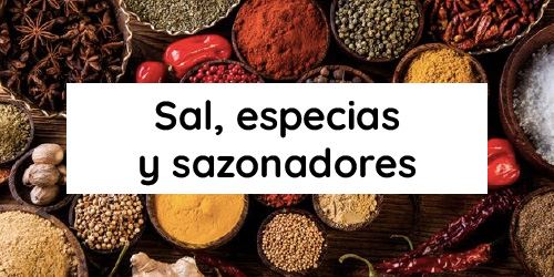 Ver productos en categoría Sal, especias y sazonadores