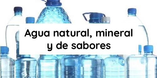 Ver productos en categoría Agua natural, mineral y de sabores