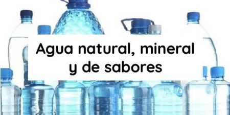 Imagen de la categoría Agua natural, mineral y de sabores