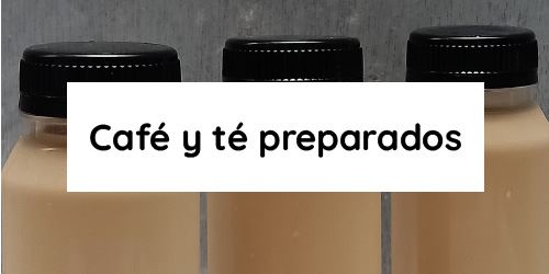 Ver productos en categoría Café y té preparados