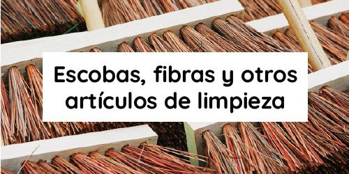 Ver productos en categoría Escobas, fibras y otros artículos de limpieza