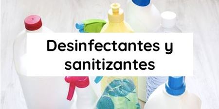 Imagen de la categoría Desinfectantes y sanitizantes