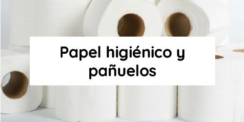 Ver productos en categoría Papel higiénico y pañuelos