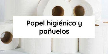 Imagen de la categoría Papel higiénico y pañuelos