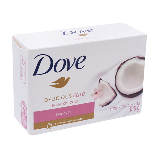 Imagen de Jabón de tocador Dove leche de coco 135g