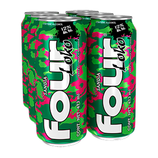 Imagen de Four Loko sandia 6 pack de 473ml c/u