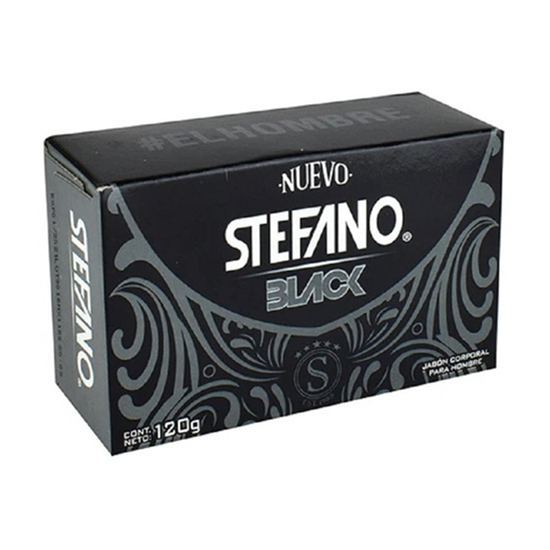 Imagen de Jabón Stefano black 120 g