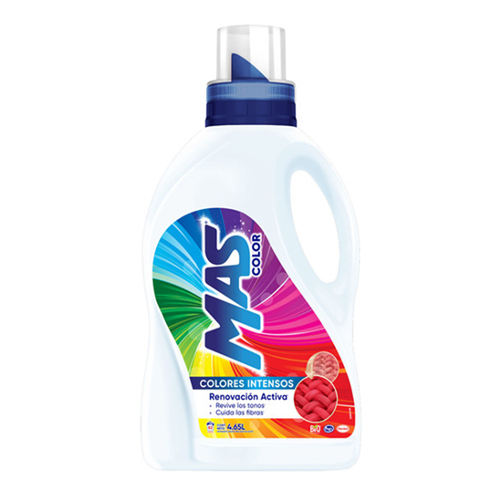 Imagen de Detergente líquido MÁS Color 4.65L