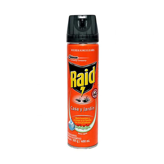Imagen de Insecticida en aerosol Raid casa y jardín 400ml