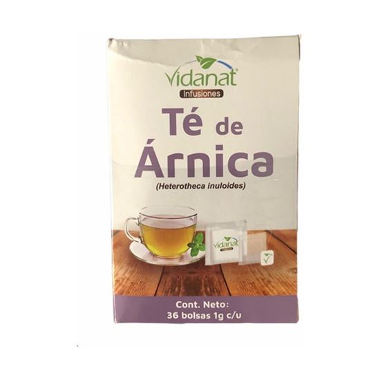 Imagen de Té de árnica Vidanat 36 sobres de 1g c/u