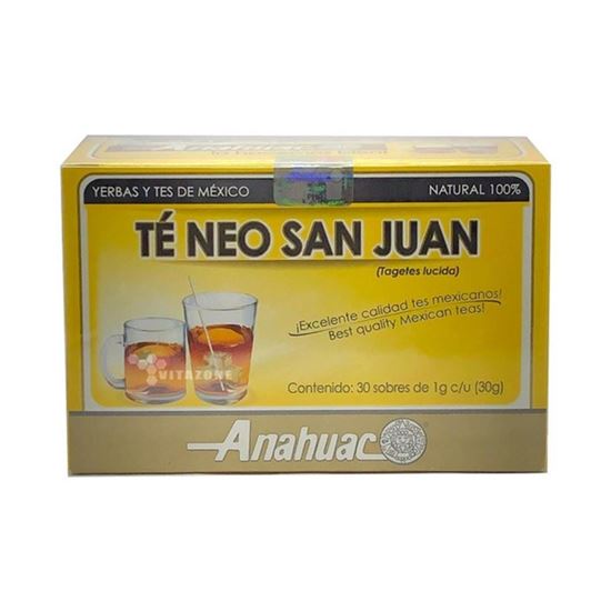 Imagen de Té neo san juan Anáhuac 30 sobres de 1g c/u