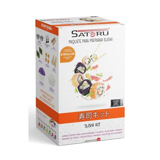 Imagen de Kit para preparar sushi Satoru rinde para 8 rollos