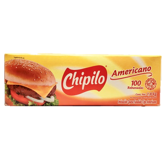 Imagen de Queso amarillo tipo americano Chipilo en rebanadas 1.8kg