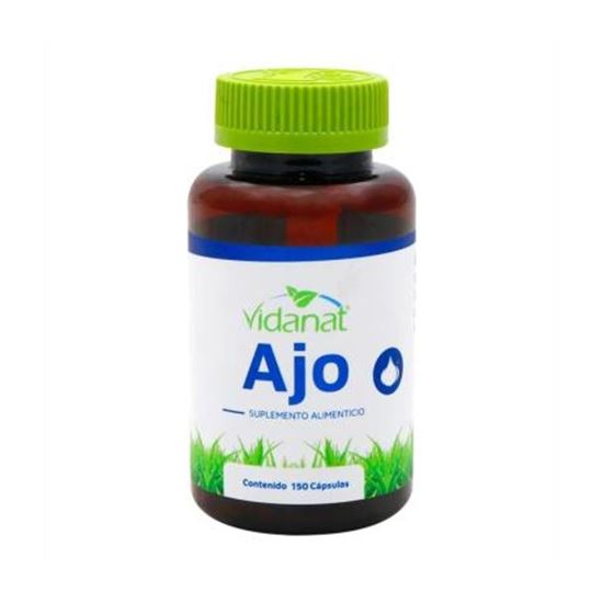 Imagen de Suplemento alimenticio ajo Vidanat 150 cápsulas