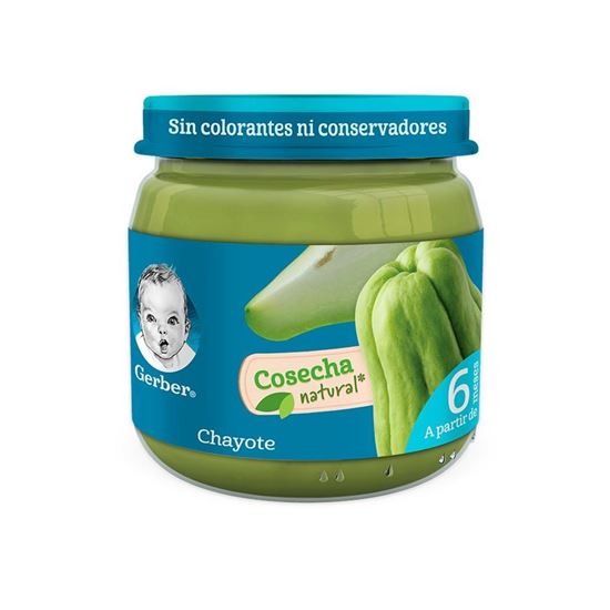 Imagen de Papilla de chayote Gerber etapa 2 113g