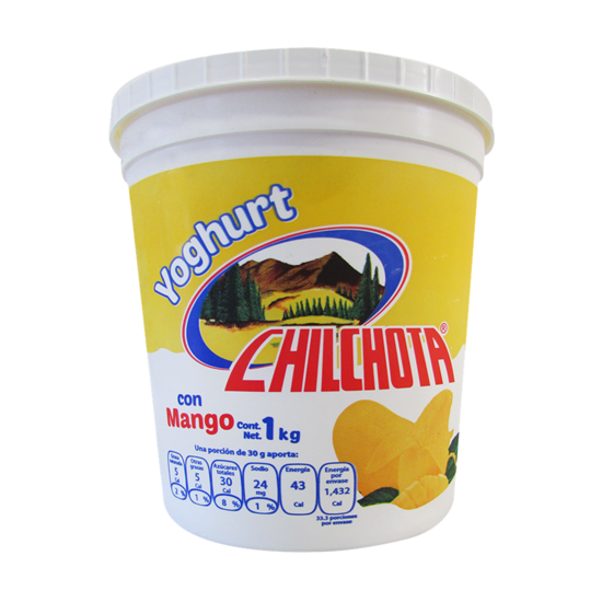 Imagen de Yoghurt sabor mango Chilchota 1kg